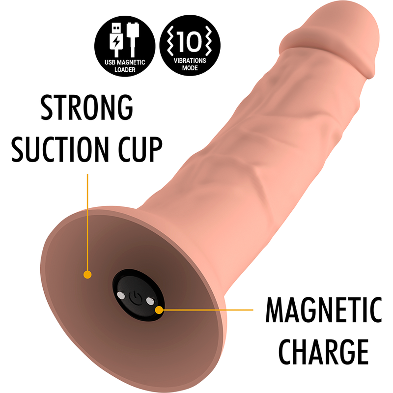 Mythology - Asher Original Dildo S - Vibrador Compatível Com A Tecnologia Watchme Wireless