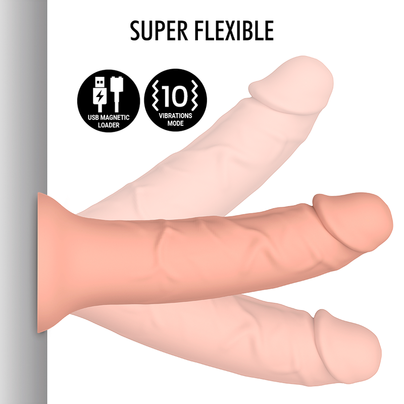 MITOLOGÍA - ASHER ORIGINAL DILDO M - VIBRADOR COMPATÍVEL COM A TECNOLOGIA WATCHME WIRELESS
