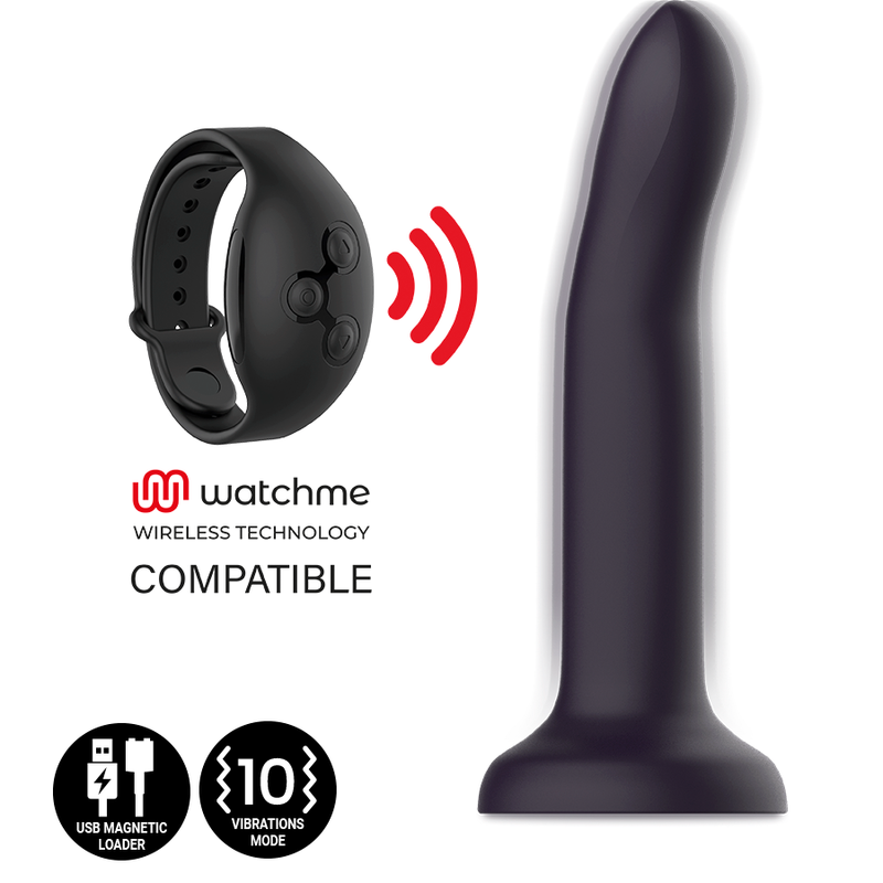 MYTHOLOGY - DUMAN MYSTIC DILDO M COMPATÍVEL COM VIBRADOR WATCHME