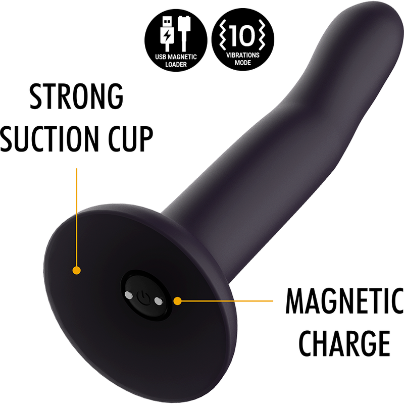 MYTHOLOGY - DUMAN MYSTIC DILDO M COMPATÍVEL COM VIBRADOR WATCHME