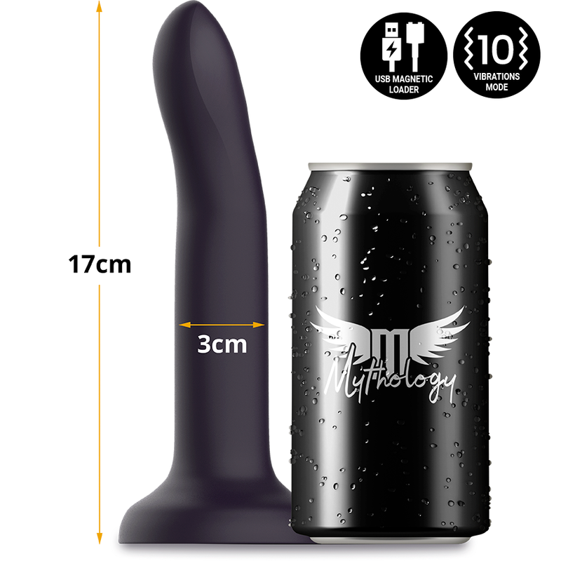 MYTHOLOGY - DUMAN MYSTIC DILDO M COMPATÍVEL COM VIBRADOR WATCHME