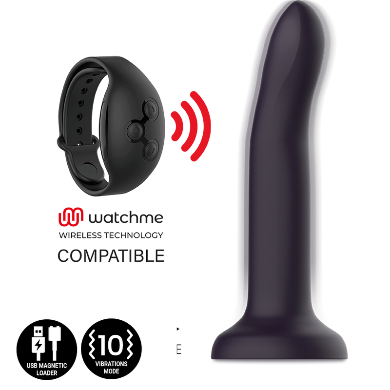 MYTHOLOGY - DUMAN MYSTIC DILDO L COMPATÍVEL COM VIBRADOR WATCHME