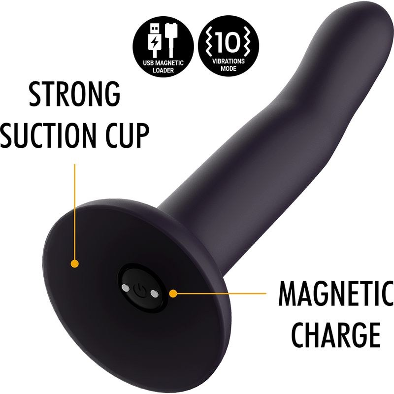 MYTHOLOGY - DUMAN MYSTIC DILDO L COMPATÍVEL COM VIBRADOR WATCHME