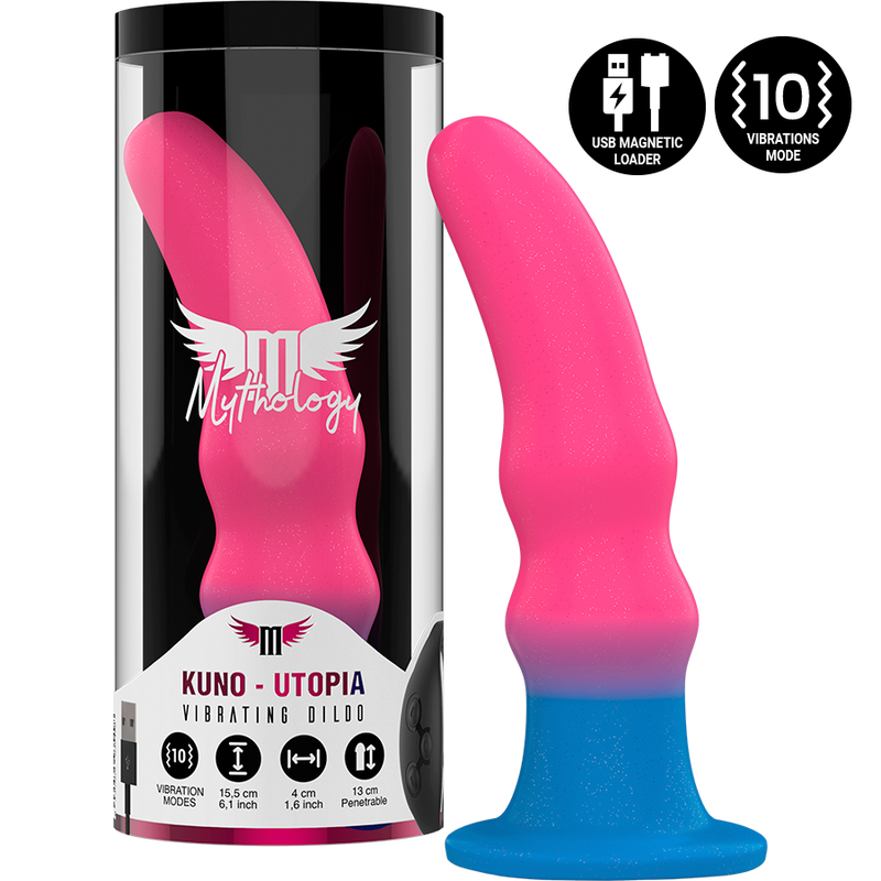 MYTHOLOGY - KUNO UTOPIA DILDO M COMPATÍVEL COM VIBRADOR WATCHME