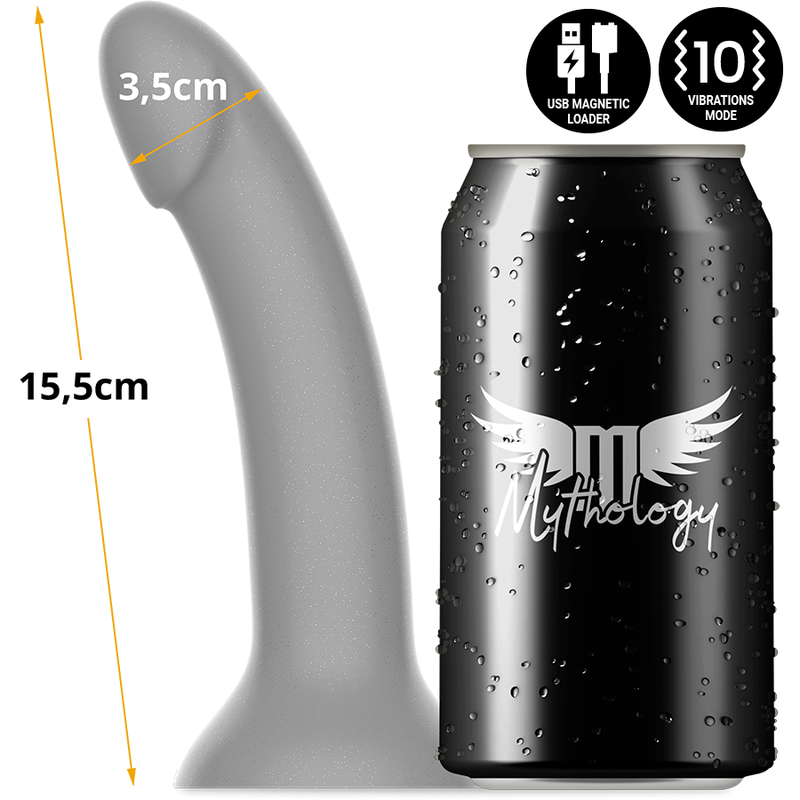 MYTHOLOGY - RUNE MAJESTIC DILDO S COMPATÍVEL COM VIBRADOR WATCHME