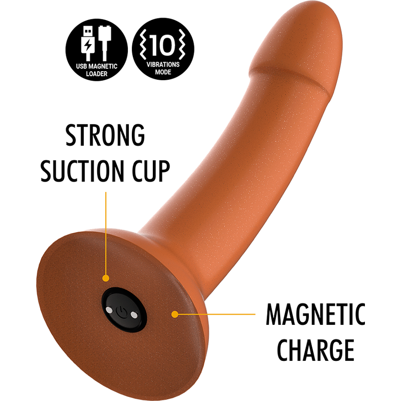 MYTHOLOGY - RUNE ROYAL DILDO M VIBRADOR COMPATÍVEL COM WATCHME WIRELESS