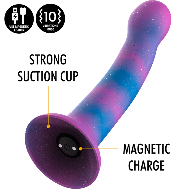MYTHOLOGY - DION GALACTIC DILDO S VIBRADOR COMPATÍVEL COM WATCHME WIRELESS