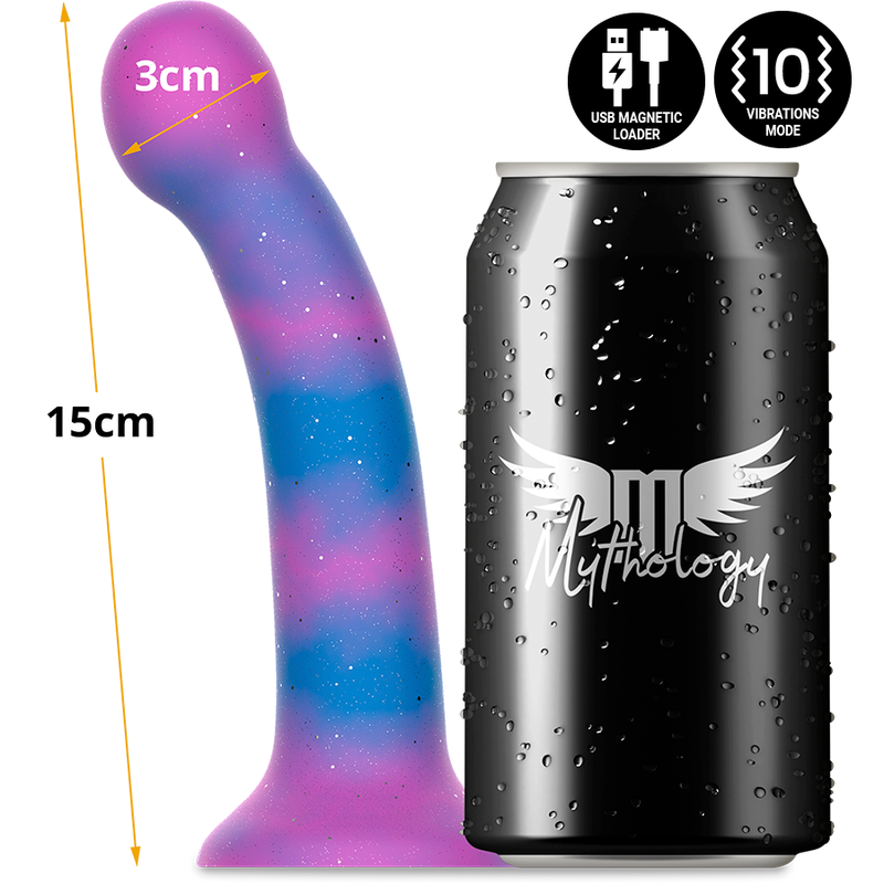 MYTHOLOGY - DION GALACTIC DILDO S VIBRADOR COMPATÍVEL COM WATCHME WIRELESS