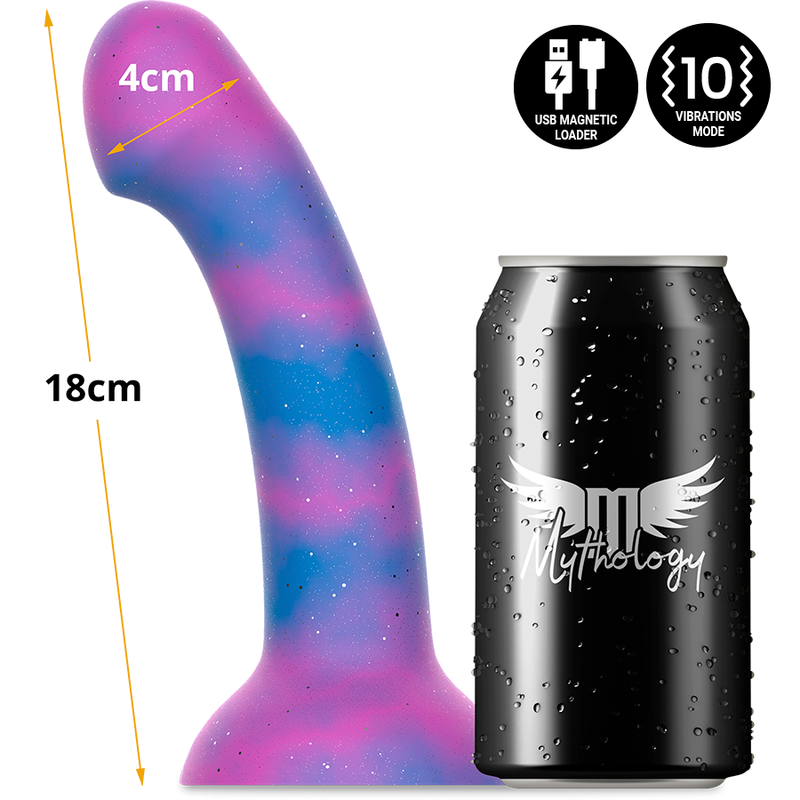 MYTHOLOGY - DION GALACTIC DILDO M COMPATÍVEL COM VIBRADOR WATCHME