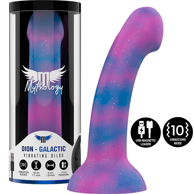MYTHOLOGY - DION GALACTIC DILDO M COMPATÍVEL COM VIBRADOR WATCHME