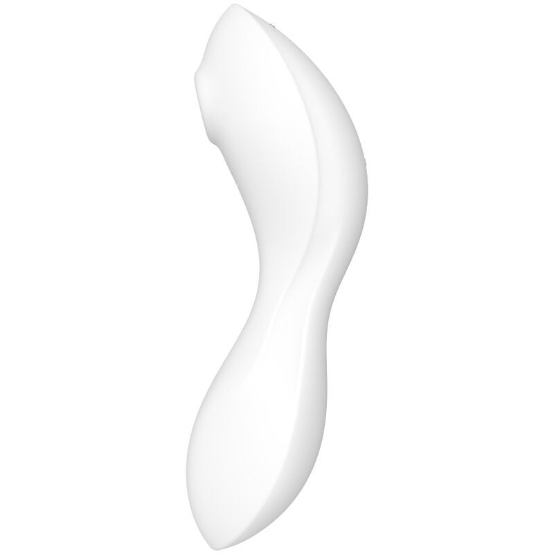 SATISFYER - CURVY TRINITY 5 ESTIMULADOR DE PULSO DE AR E APLICATIVO VIBRADOR AZUL
