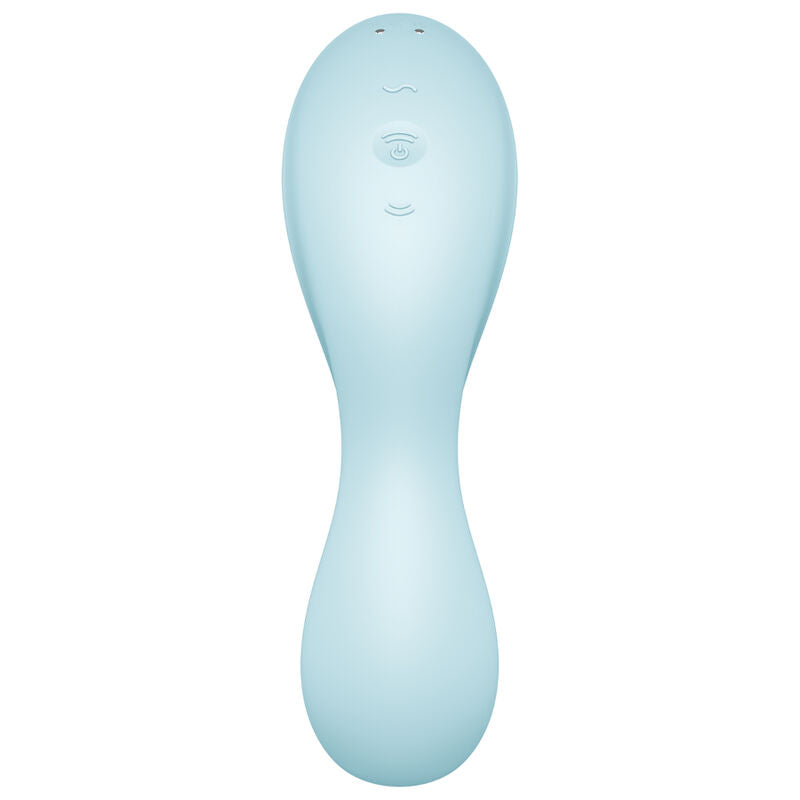 SATISFYER - CURVY TRINITY 5 STIMULATOR AND VIBRATOR WITH APP WHITE