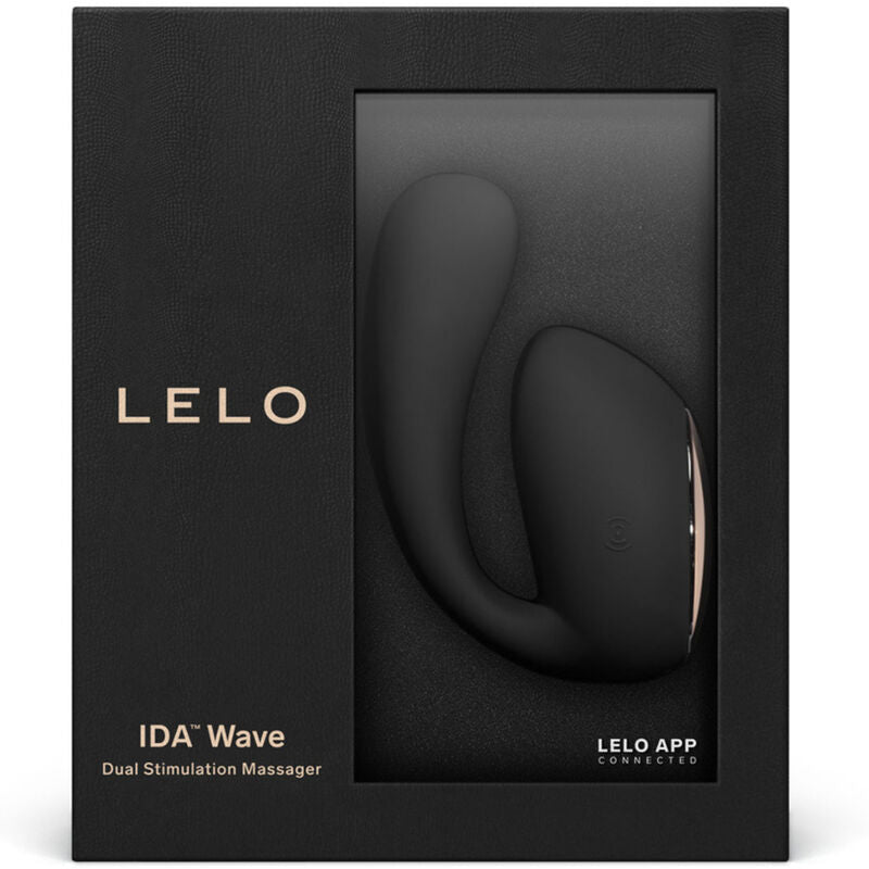 LELO - IDA WAVE MASSAJADOR PARA CASAIS PRETO
