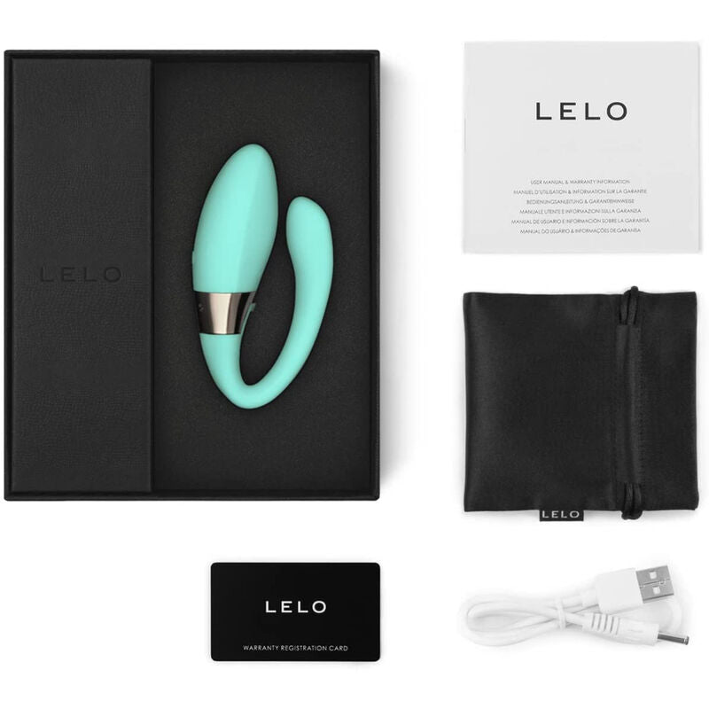 LELO - TIANI HARMONY MASSAJADOR PARA CASAIS VERDE ÁGUA