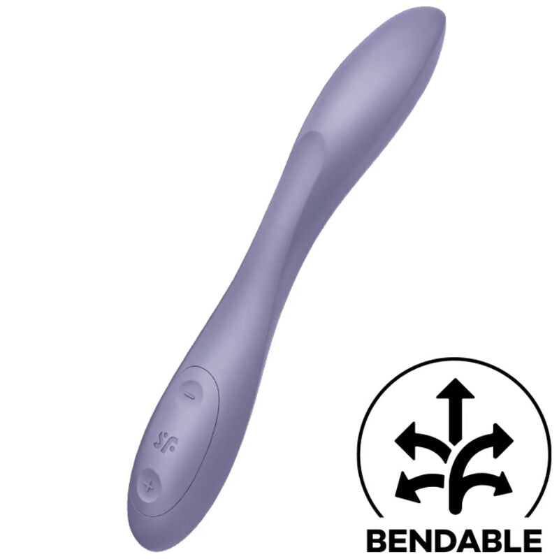 SATISFYER - G-SPOT FLEX 2 VIBRADOR MULTIFUNÇÕES ROXO