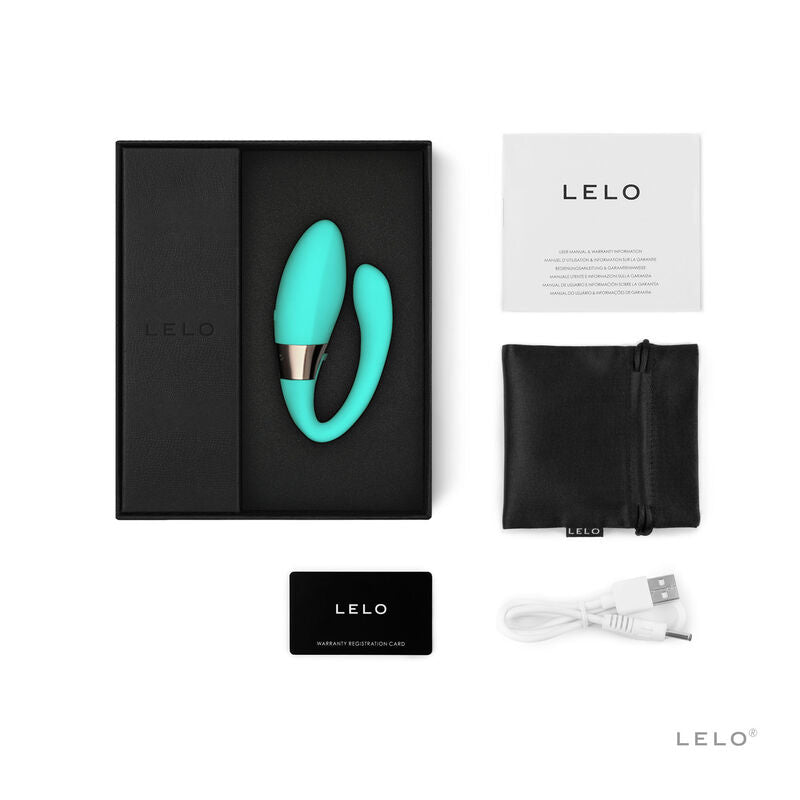 LELO - TIANI HARMONY MASSAJADOR PARA CASAIS VERDE ÁGUA