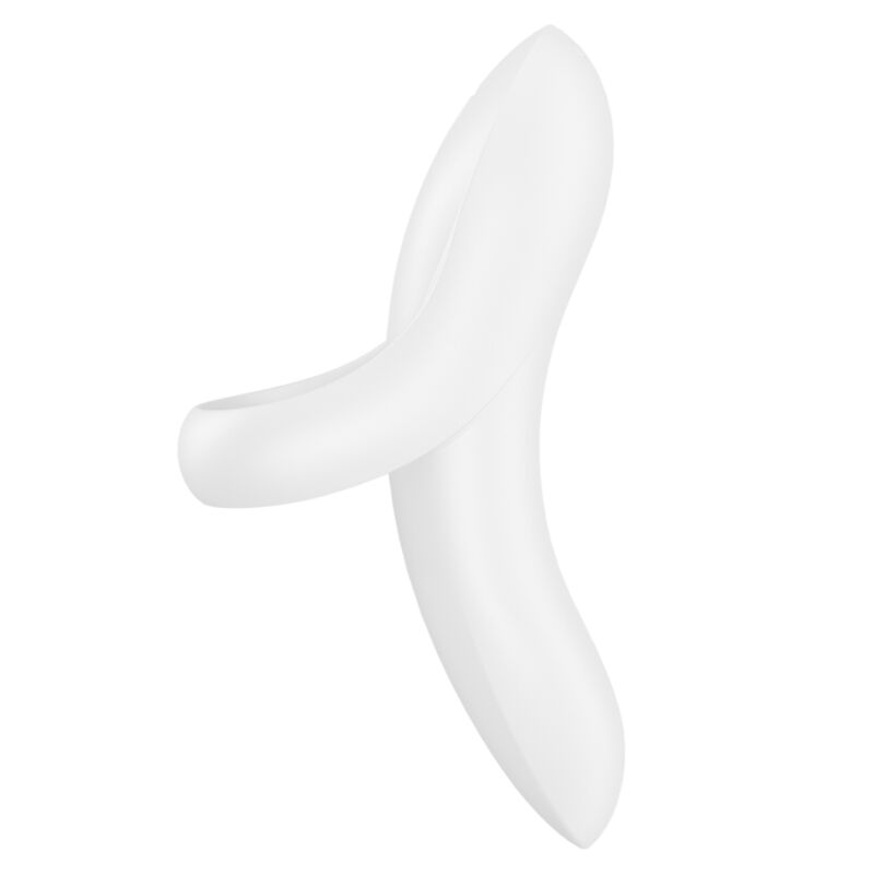 SATISFYER - BOLD LOVER WHITE STIMULATOR THIMBLE