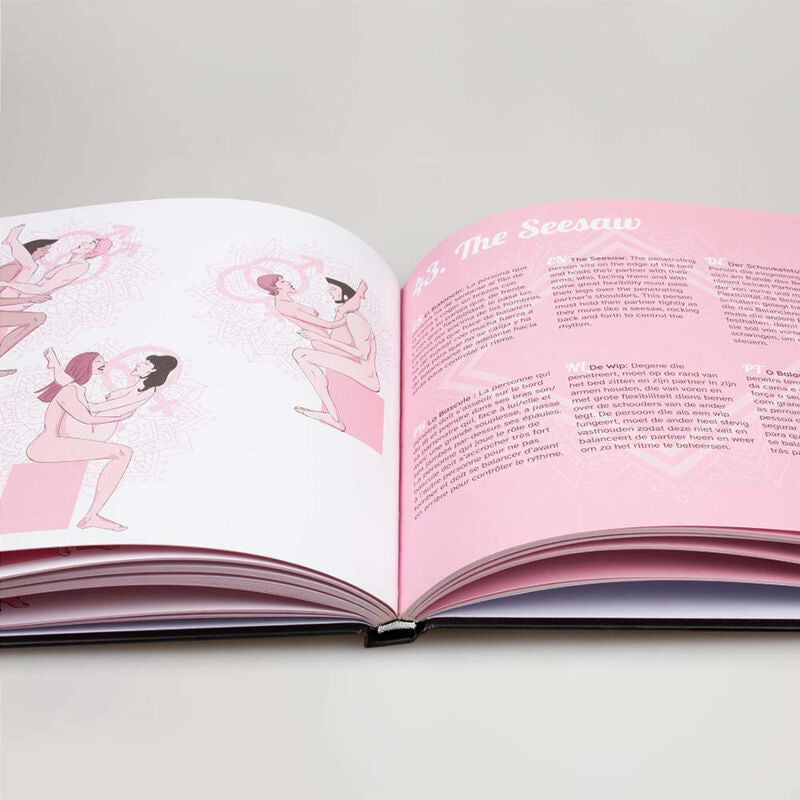 SECRETPLAY - KAMASUTRA LIVRO DE POSIÇÕES SEXUAIS (ES/EN/DE/FR/NL/PT)