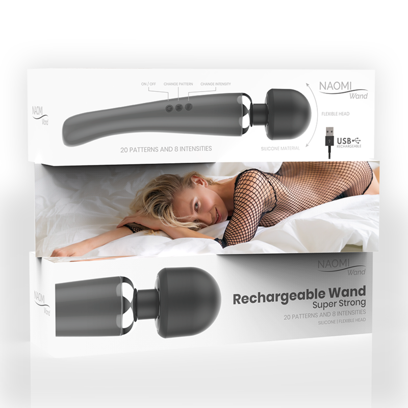 NAOMI WAND - NOVO SUPER STRONG MASSAGEADOR