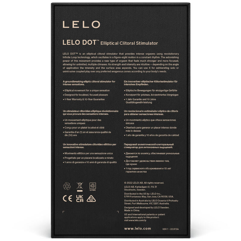 LELO - DOT ESTIMULADOR CLITORIANO VERDE ÁGUA