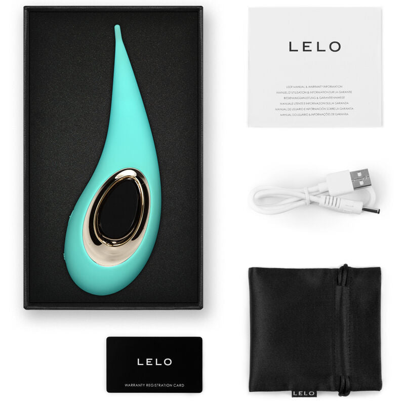 LELO - DOT ESTIMULADOR CLITORIANO VERDE ÁGUA