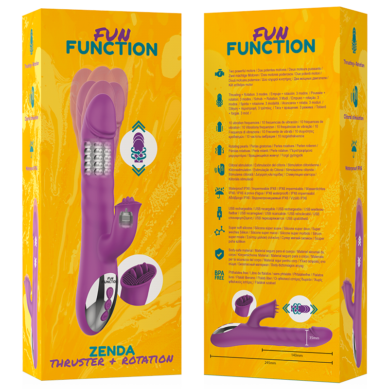 FUN FUNCTION - ZENDA THRUSTER & ROTAÇÃO