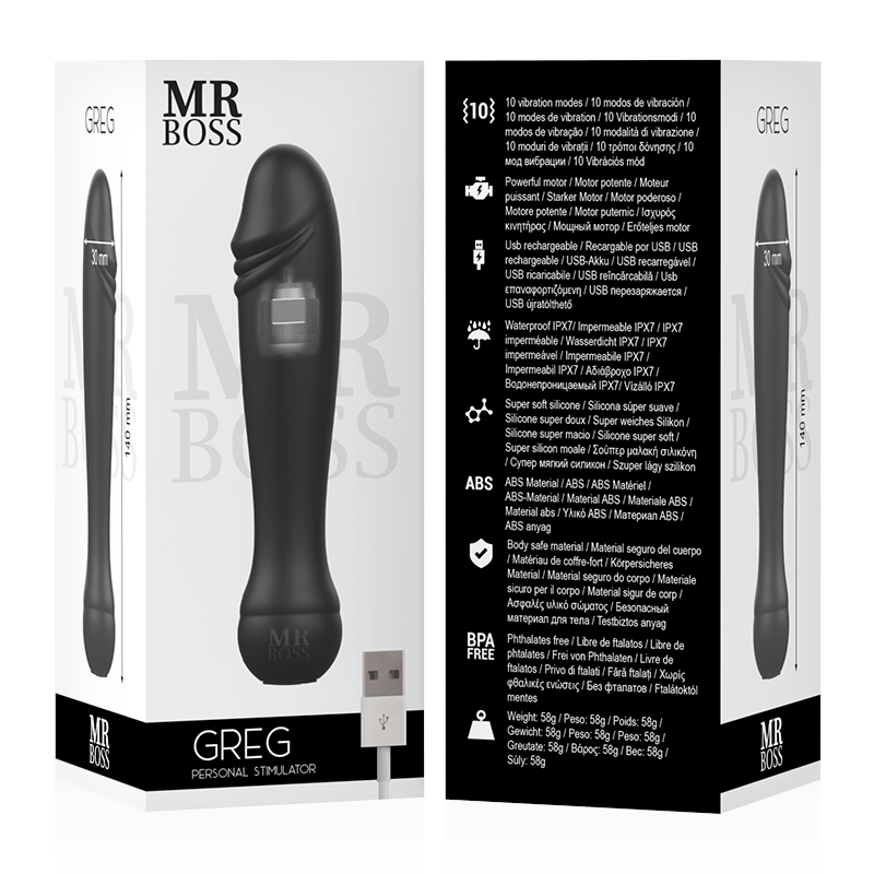 MR BOSS - GREG ESTIMULADOR PESSOAL