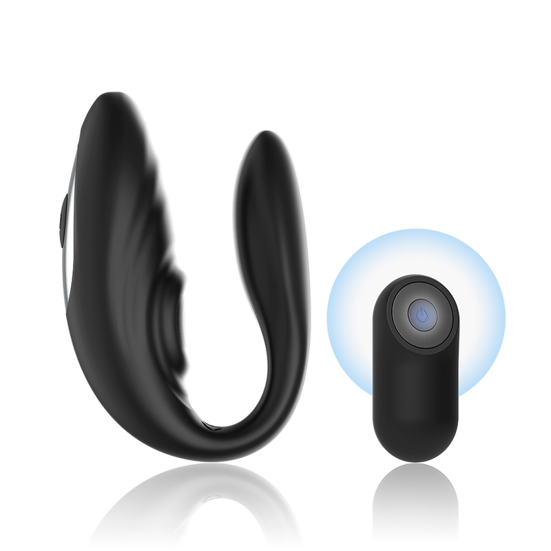 BRILLY GLAM - ESTIMULADOR PARA CASAIS COM PULSAÇÃO E VIBRAÇÃO COM CONTROLO REMOTO