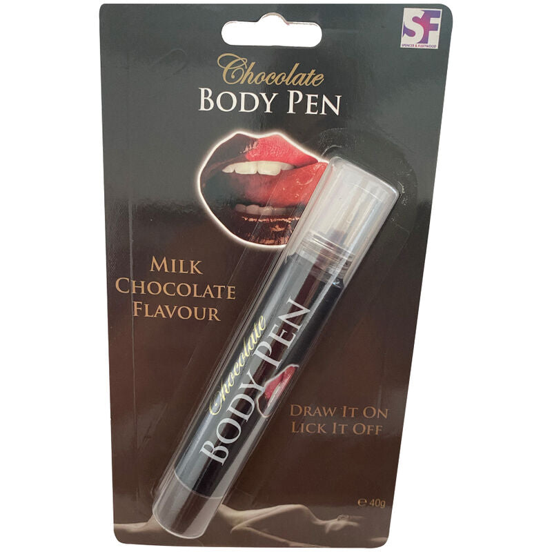 SPENCER & FLEETWOOD - CANETA CORPORAL DE CHOCOLATE