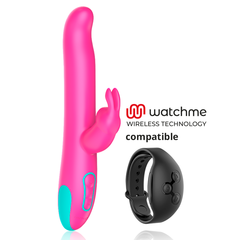 Happy Loky - Pluto Coelho Vibrador E Rotador Relógio Com Tecnologia Sem Fio Compatível