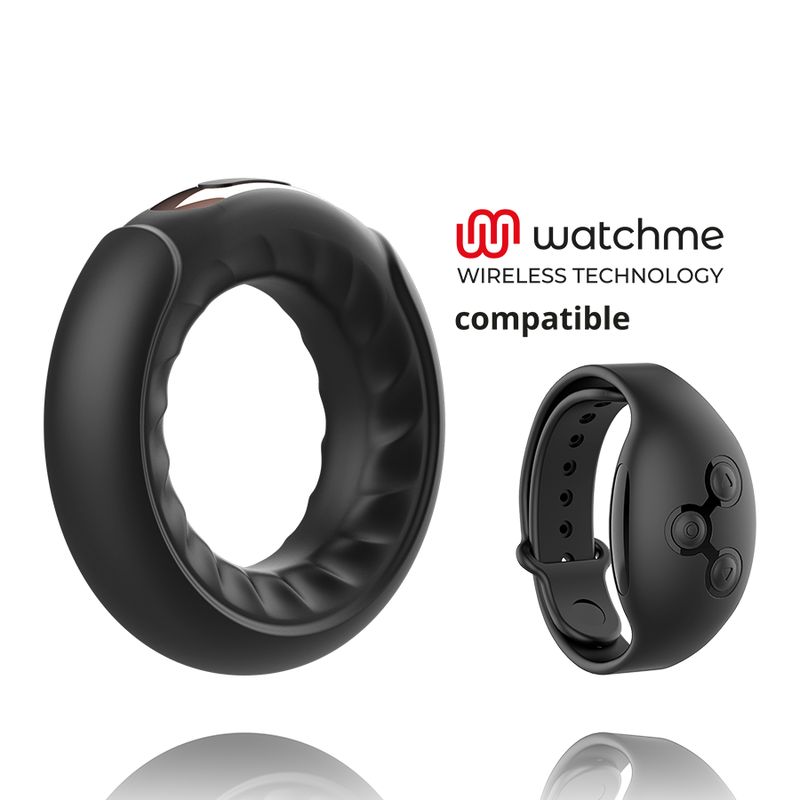 ANBIGUO - ADRIANO ANEL VIBRADOR COMPATÍVEL COM WATCHME WIRELESS TECHNOLOGY