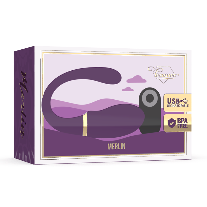 Treasure - Merlin Duplo Controle Remoto Vibrador