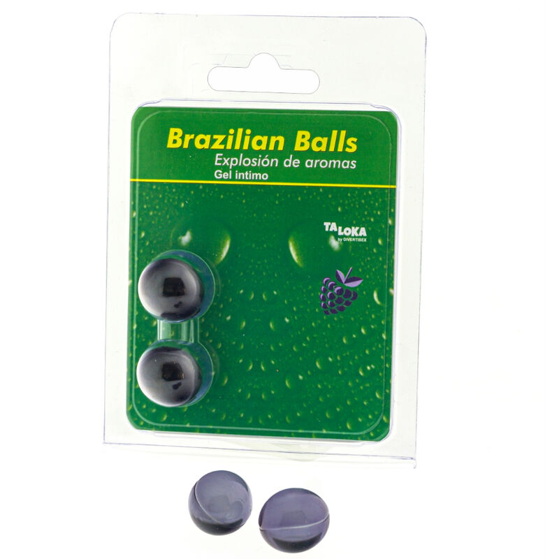 TALOKA - BRAZILIAN BALLS GEL ÍNTIMO FRUTOS DO BOSQUE 2 BOLAS