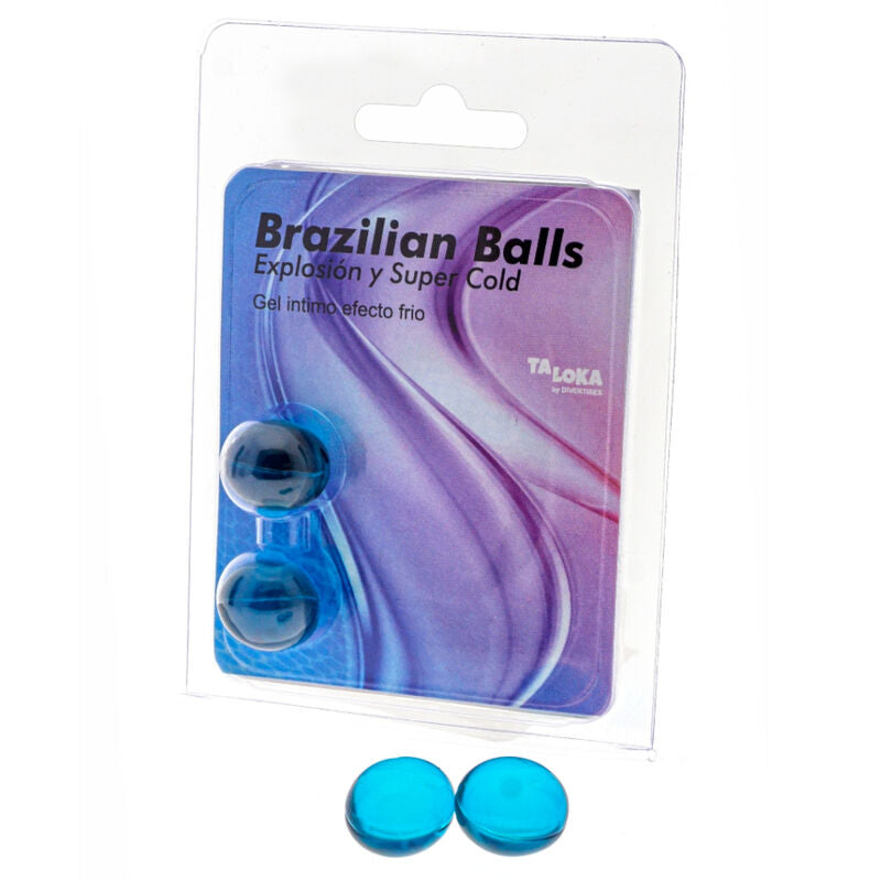 TALOKA - BRAZILIAN BALLS GEL EXCITANTE EFEITO FRIO 2 BOLAS
