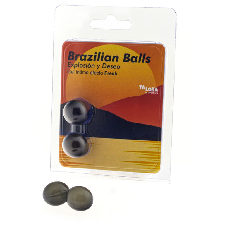 TALOKA - BRAZILIAN BALLS GEL EXCITANTE EFEITO FRESCOR 2 BOLAS