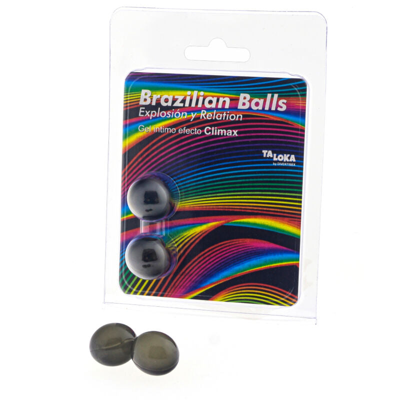 TALOKA - BRAZILIAN BALLS GEL EXCITANTE EFEITO CLÍMAX 2 BOLAS