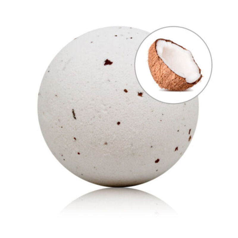 TALOKA - BOMBA DE BANHO COM AROMA COCO E PÉTALAS DE ROSA
