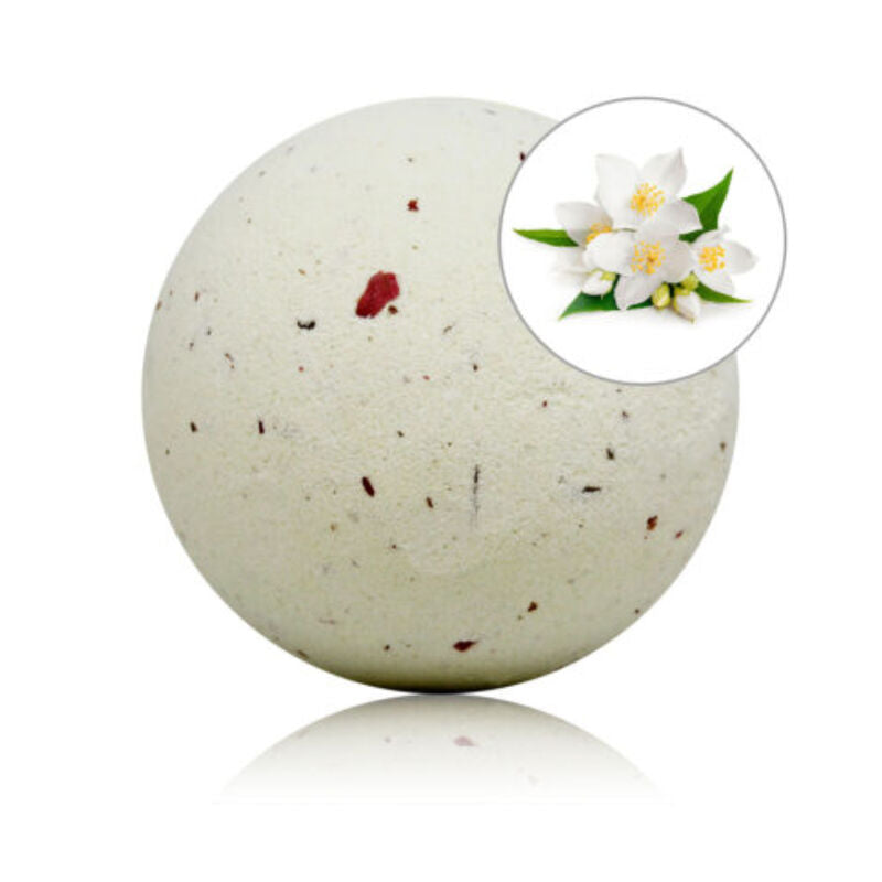 TALOKA - BOMBA DE BANHO COM AROMA JASMIM E PÉTALAS DE ROSA