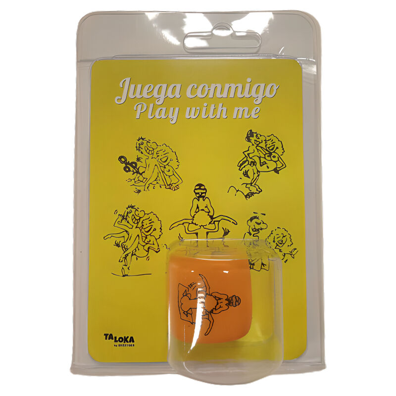 DIABLO PICANTE - DADO KAMASUTRA DE AÇÃO LARANJA