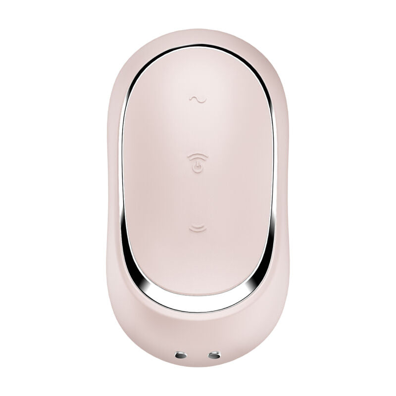 SATISFYER - PRO TO GO 2 ESTIMULADOR E VIBRADOR DE PULSO DE AR DUPLO VERDE