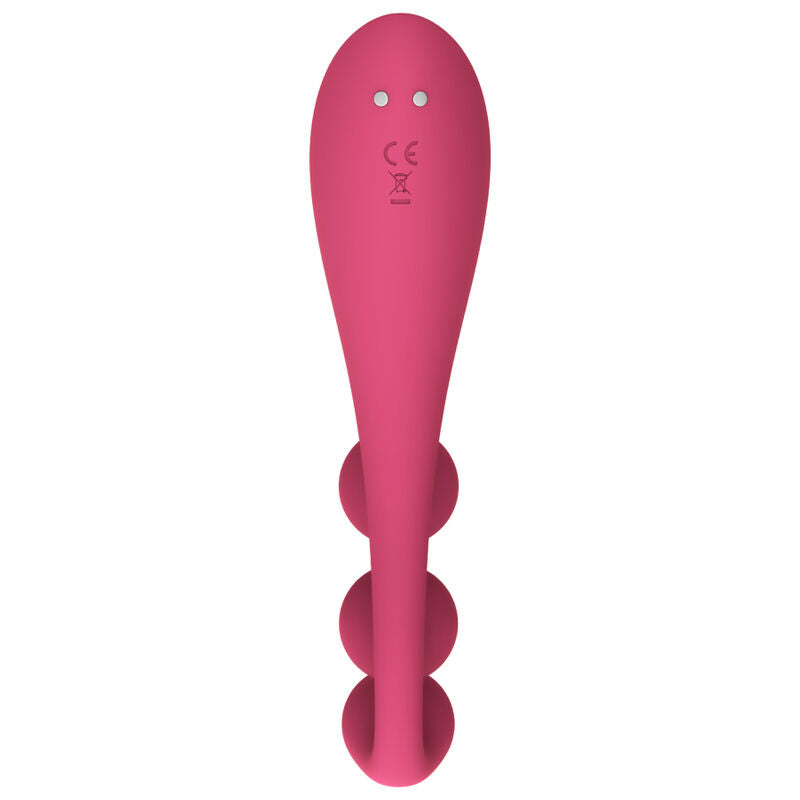 SATISFYER - TRI BALL 1 VIBRADOR MULTIFUNÇÕES VERMELHO
