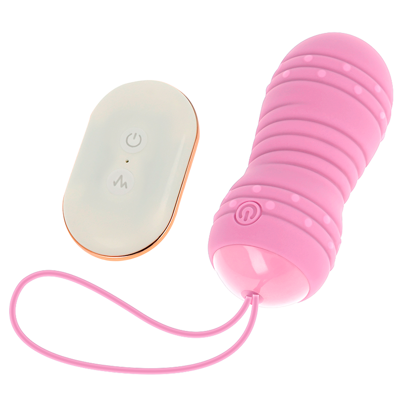 OHMAMA - HUEVO COMANDO REMOTO 7 MODOS ROTAÇÃO ROSA