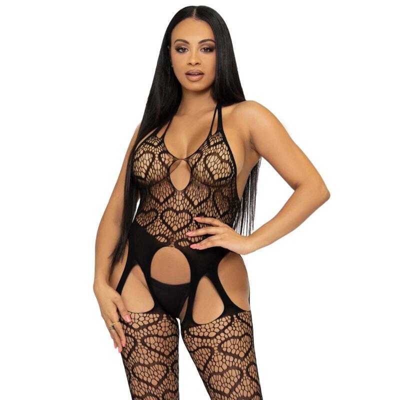 BODYSTOCKING DE RENDA COM ALÇAS - Sex Shop Sexy