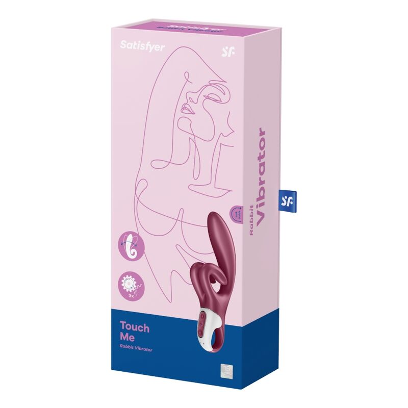 SATISFYER - TOUCH ME RED RABBIT VIBRATOR