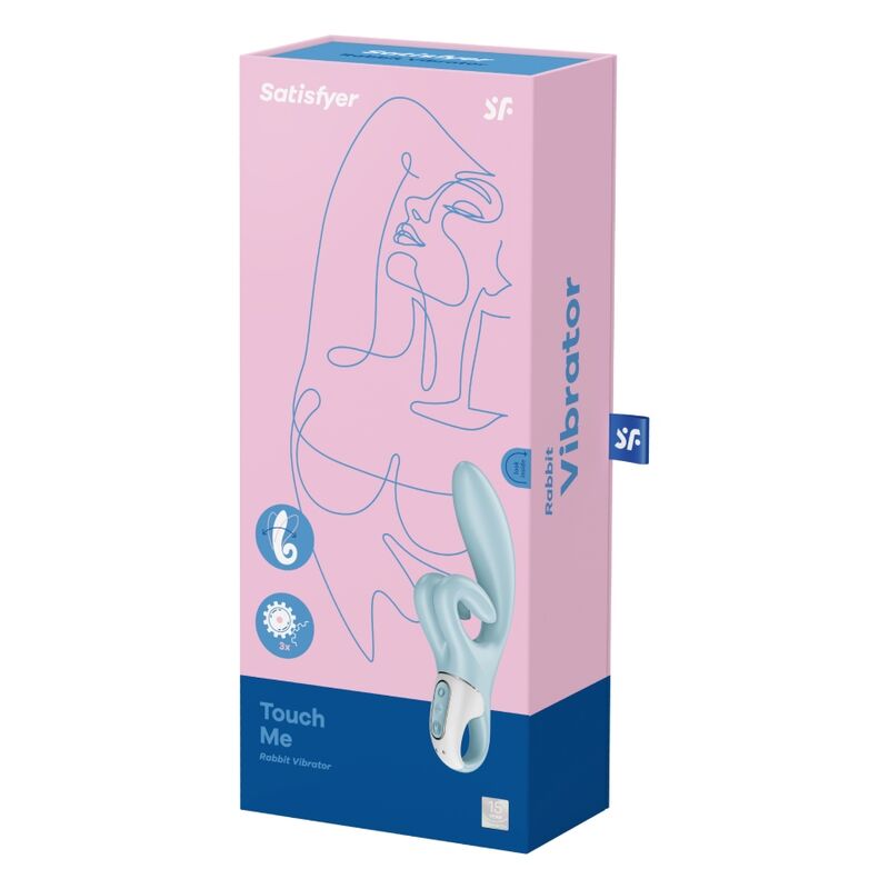 SATISFYER - TOUCH ME RED RABBIT VIBRATOR