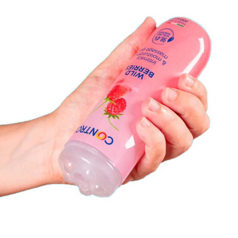 CONTROL - GEL DE MASSAGEM 3 EM 1 WILD BERRIES 200 ML