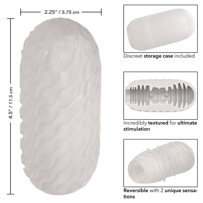 Calexotics - Reversível Ribbed Stroker