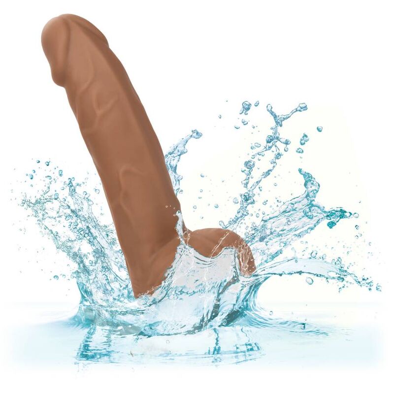 Calexotics - Pregos De Silicone 15.24 Cm Castanho
