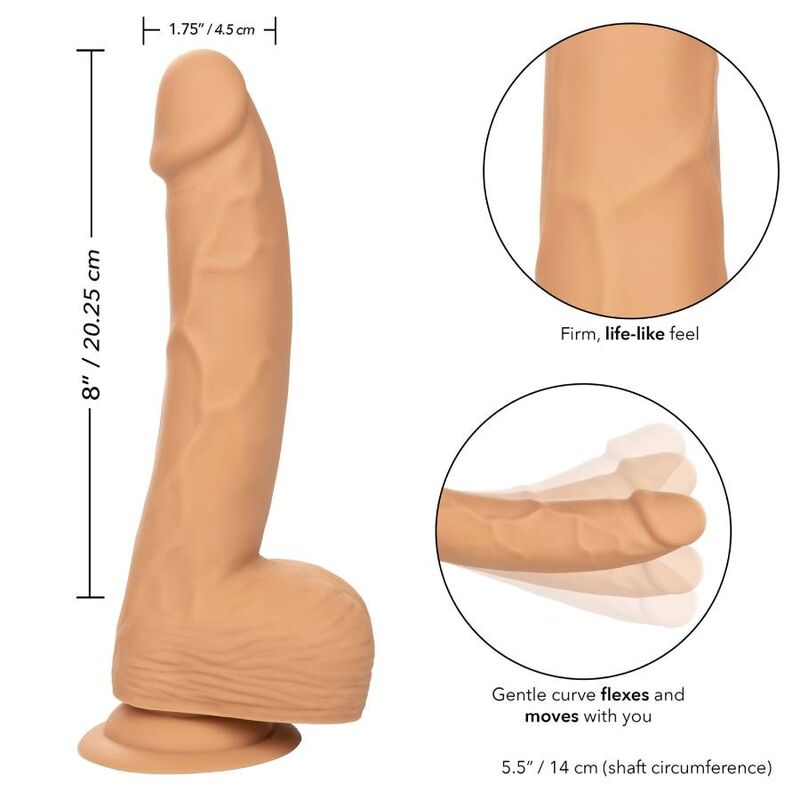 Calexotics - Silicone Studs 20.32 Cm Pele