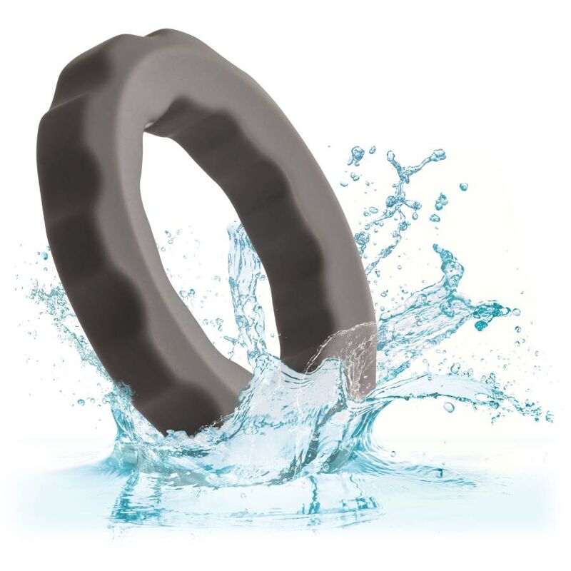 CALEXOTICS - ALPHA ERECT RING CINZA